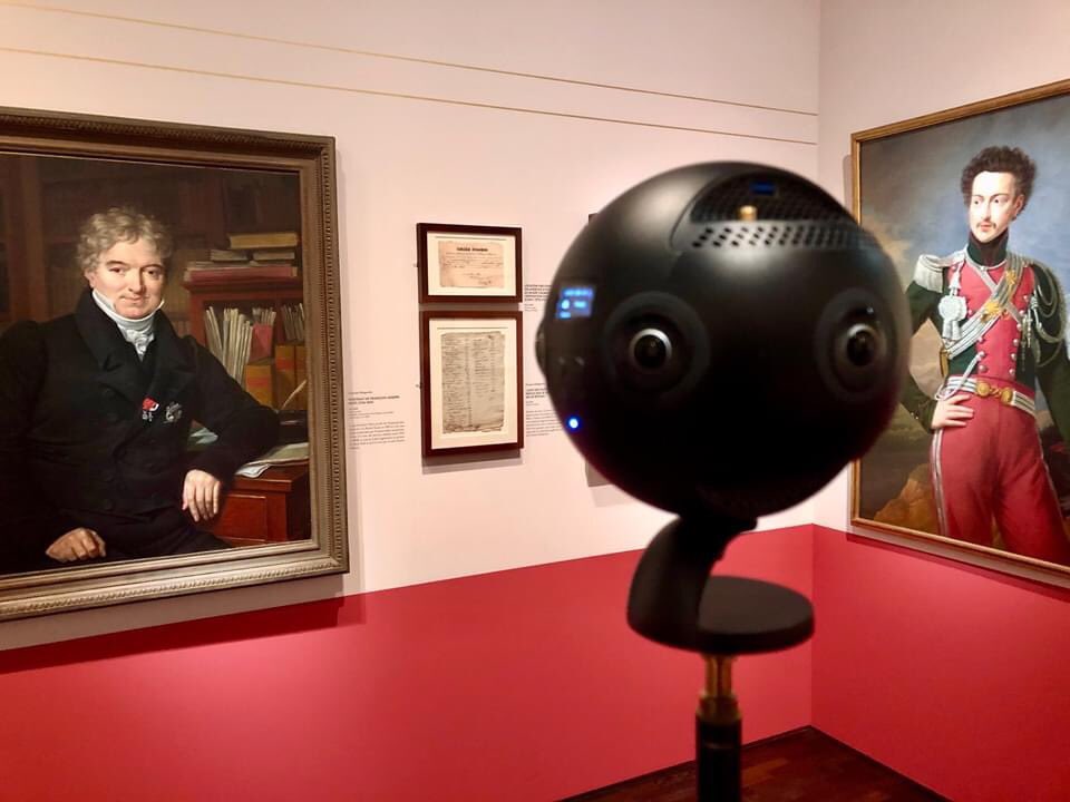 MbaOrleans's tweet photo. L’expo #delaperche est le fruit de 3 années de recherche et la révélation d’un artiste dans l’Histoire de l’Art jusque-là inconnu.Nous avons invité Extraart à capturer les moindres détails des dessins et recoins de l’expo pour vous permettre de la découvrir en ligne prochainement https://t.co/Gw7AESowyw