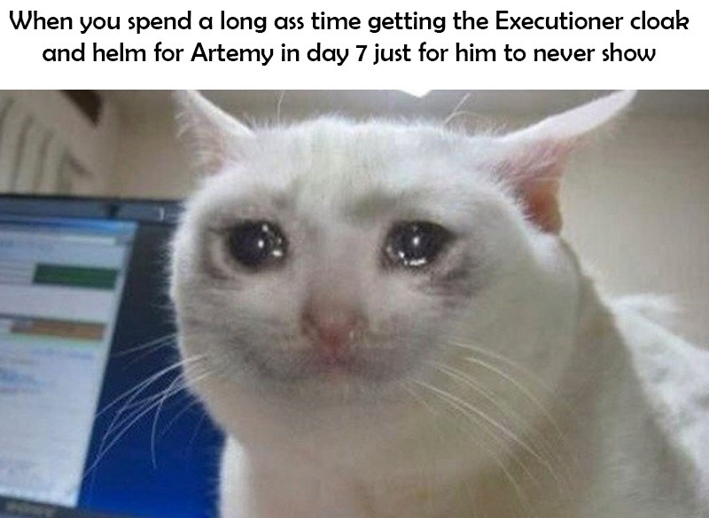 GreenCayt's tweet photo. I, unfortunately, don't exactly have an artwork for #Pathologic15Years sooo here's all the memes I've made the past few weeks of playing it. Happy Anniversary to the game who've caused me pain, emotionally. ❤️ https://t.co/X4p81zQhjB
