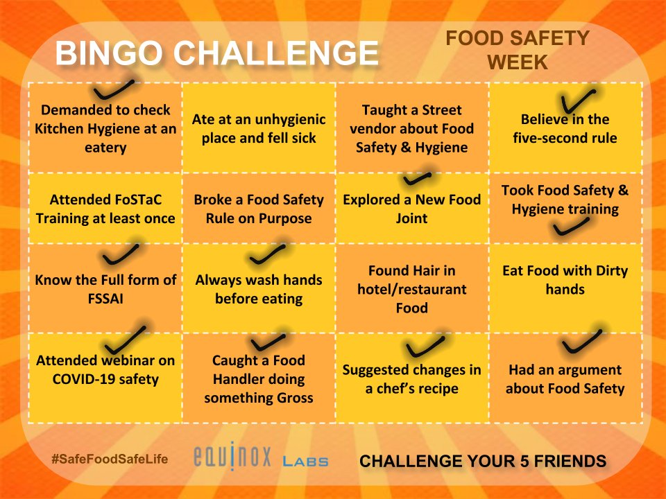 SharmaJiJr_'s tweet photo. My score

#SafeFoodSafeLife #Bingo
@Equinox_Labs

Join
@shrmsneh 
@Jyoti14300 
@imPalak18 
@Rekha_i_am 
@abha_mishra19 
@Gayathrimohan_ 
@Meenusettu 
@sapnaarathor 
@vatspooja17 
@porwal_sarika https://t.co/MtPq51Zmr5
