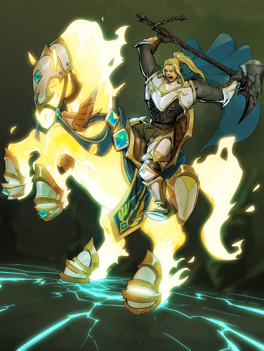 WoW OC Paladin Arkeron commission for <a href="/Nan_ivel/">Nanivel</a> !