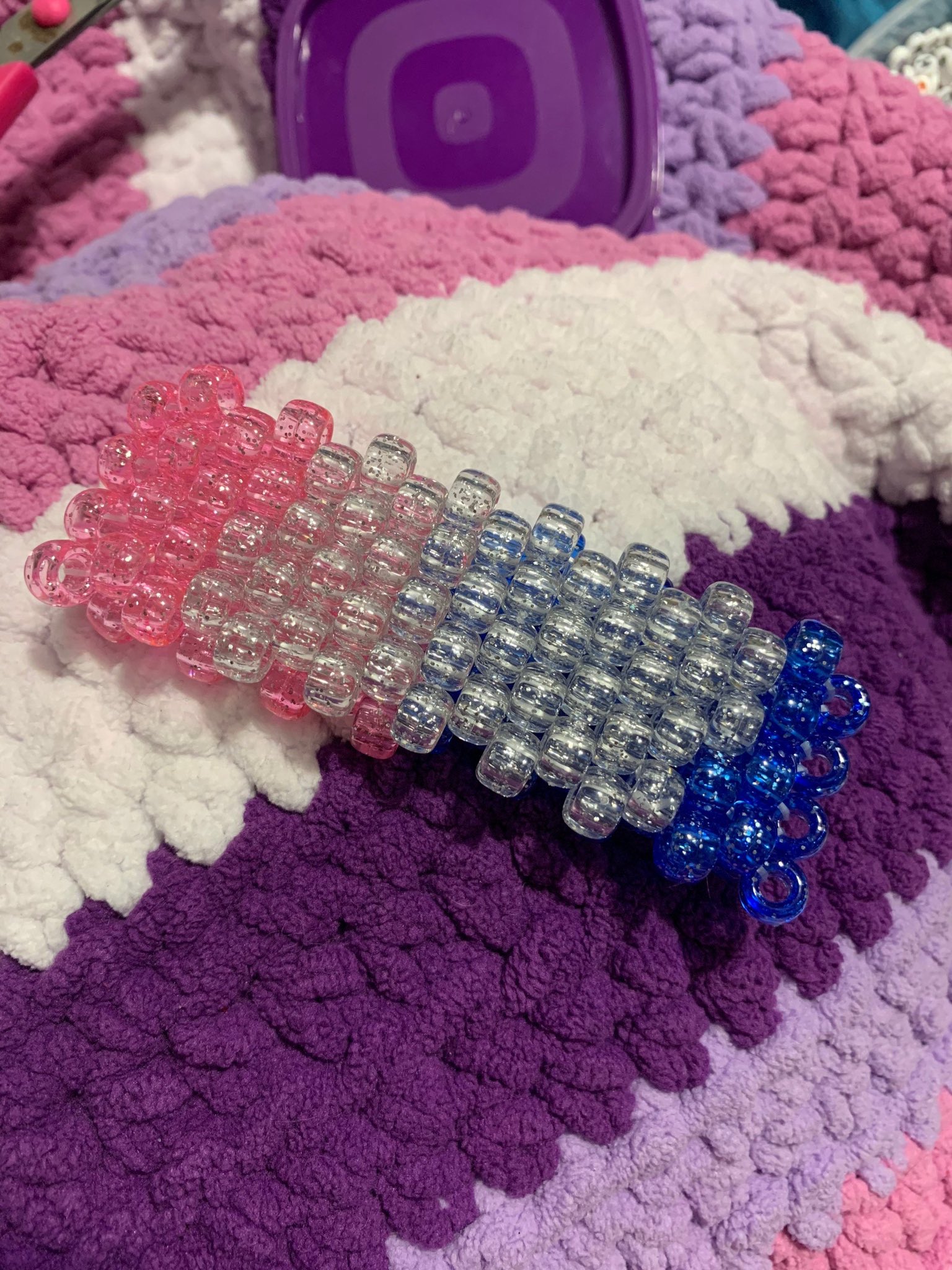 Excited to share this item from my #etsy shop: Trans Pride Kandi Cuff https://t.co/CoFs4tAOnU https://t.co/yYVNs3Jd0U