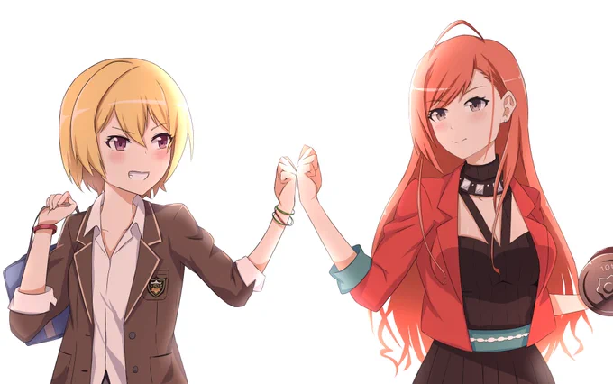 じゅりなつ好き#シャニマス 
