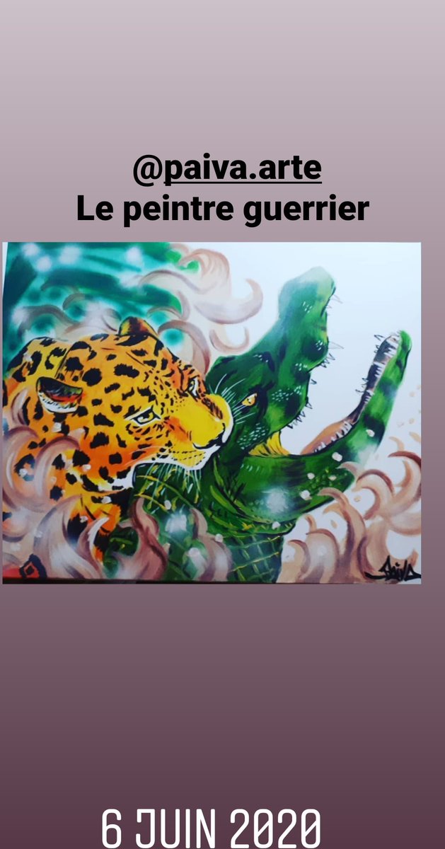 973Cdo's tweet photo. Actuellement sur https://t.co/ooGxgOIcE8
Autodidacte, tour à tour et tout à la fois peintre urbain et militaire, découvrez les toiles hautes en couleurs de Paiva, le peintre-guerrier.
https://t.co/O9XaTNdgT8 https://t.co/yiIjA11x60