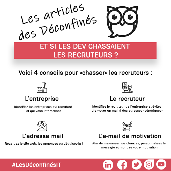 Vous avez l’habitude d’être courtisé par de nombreux recruteurs ?  Mais si le vent était en train de tourner ? Sylvain Lareyre s’interroge  🤔

Ce sujet vous intéresse ? Retrouvez l’article entier sur les Déconfinés de l’IT 👉  buff.ly/3eIFizm  

#LesDéconfinésIT