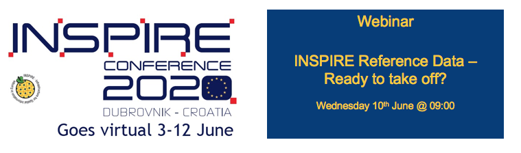 Taking off at 09:00 this morning @ #inspire2020_virtual

🍍INSPIRE Reference Data – Ready to take off?

A webinar dedicated to showcasing relevant success stories identified within the #INSPIRE_eu Community Forum groups  

Register and join!
 europa.eu/!Wg46CT