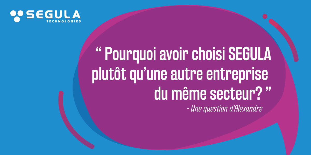 segula_group's tweet photo. Que vous ayez des questions sur SEGULA, sur nos opportunités de carrière ou sur le parcours de nos collaborateurs... Faites comme Alexandre et venez échanger avec nos ambassadeurs !
▶️https://t.co/ibzxujztuh

#SEGULA #livechat #pathmotion https://t.co/YxixLK54f9
