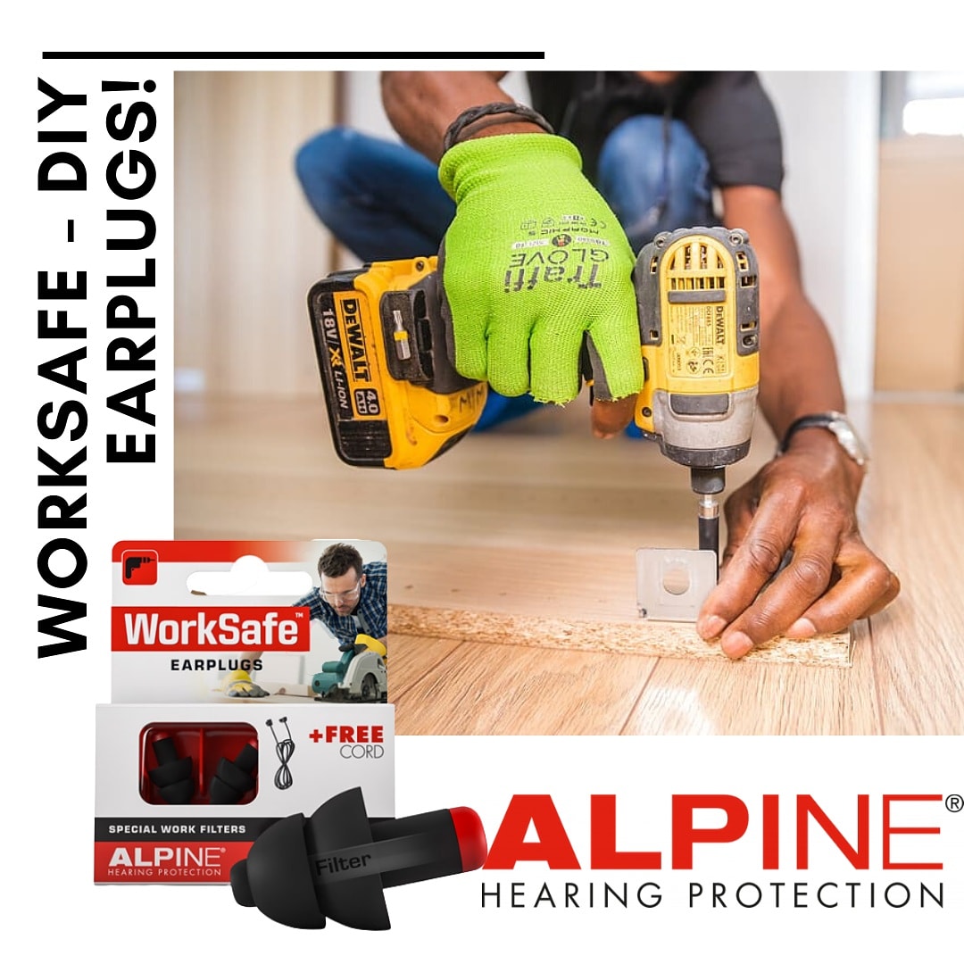 Alpine Hearing Protection  India on X: Did you know that you can suffer  permanent hearing damage after just 5 minutes of drilling? WorkSafe Earplugs  have special acoustic filters that provide extra
