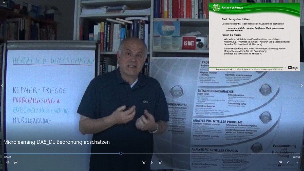 Prigge64's tweet photo. Kepner-Tregoe Microlearning, Woche 8. Heute: wie Sie in der Entscheidungsanalyse nicht nur den Nutzen betrachten sondern auch die Risiken der besten Alternativen. https://t.co/GuVGt6gNSh #Microlearning #KepnerTregoe #RationalEntscheiden #BedrohungAbschätzen https://t.co/YR2Gv6NmGX