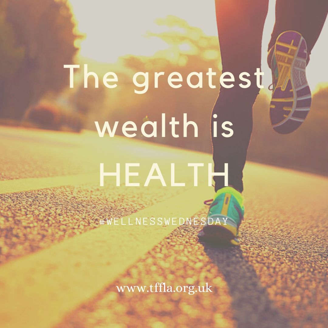 Healthy mind and body is vital! 
#tffla #wellnesswednesday #health #wealth #mindandbody #selfcare