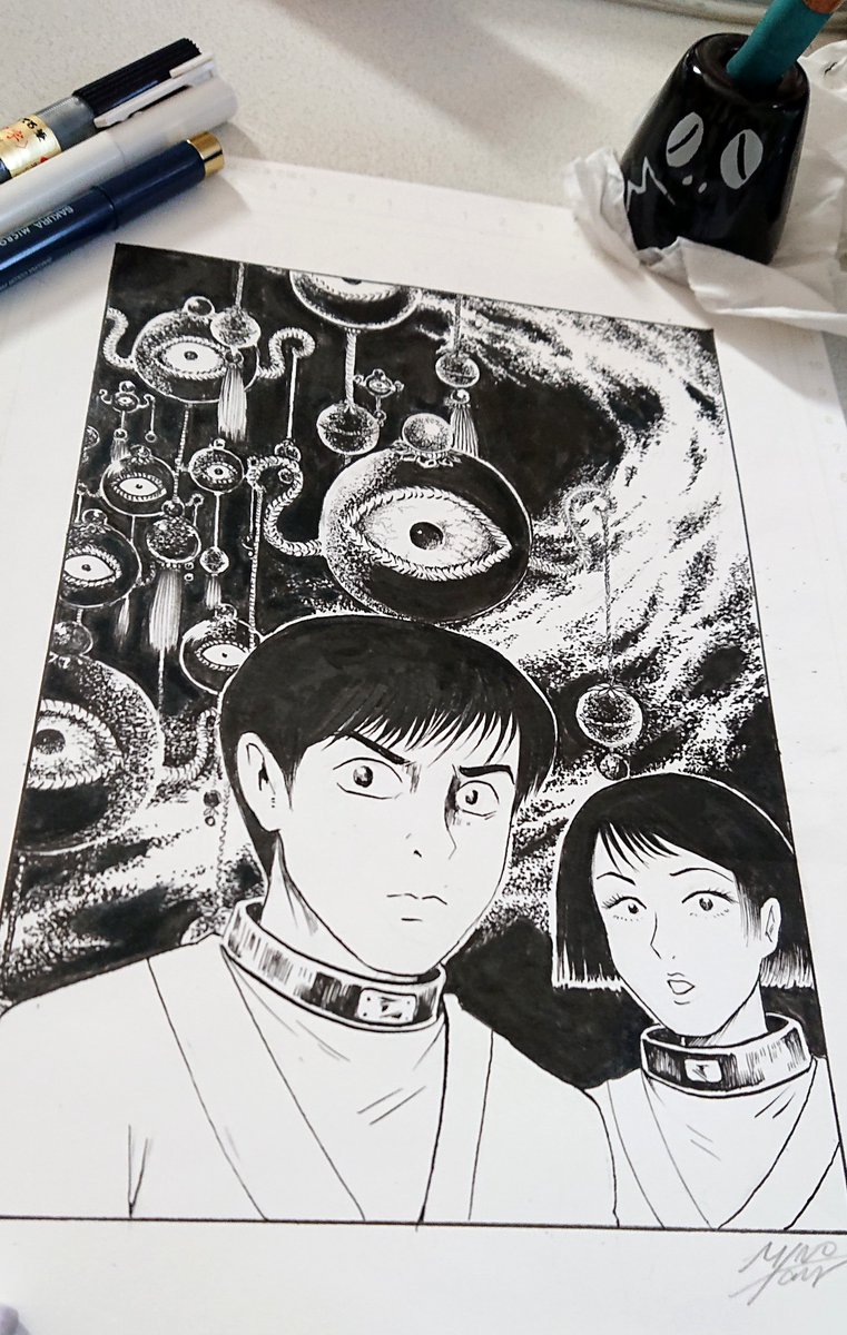 コロポックルの枕」#水木しげる #ファンアート