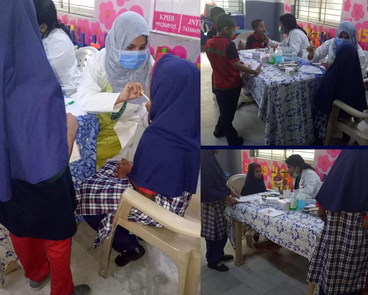 Idealschoolhyd's tweet photo. #Health & #Hygiene is our priority & responsibility. We at #IdealSchool are ready to defeat the #virus with proper hygiene & #sanitation. Glimpses from the last year's #dental camp conducted at #Ideal #Internationa #School #Tolichowki #Hyderabad.
#bestschool #virus #healthcare https://t.co/5ywVw4OGWd