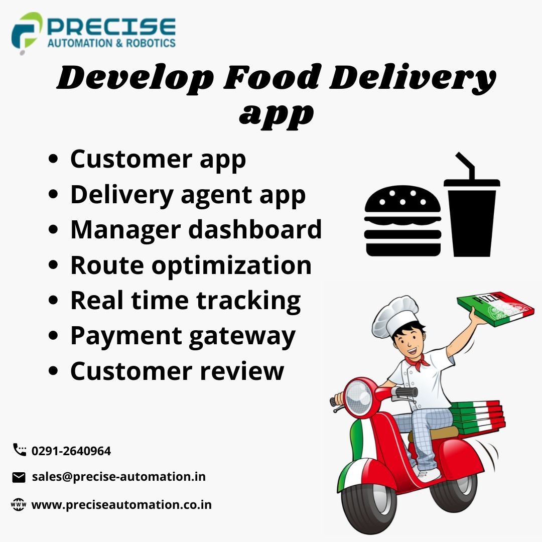 thepreciseindia's tweet photo. Are you looking for any Food Delivery Application? Please contact with us.
Contact for more detail:-www.preciseautomation.co.in
.
#fooddelivery #fooddeliveryapp #fooddeliveryappdevelopment
#android #ios #windowsmobile #preciseautomation #thepreciseindia #preciserobotics https://t.co/dfs8I4bBam