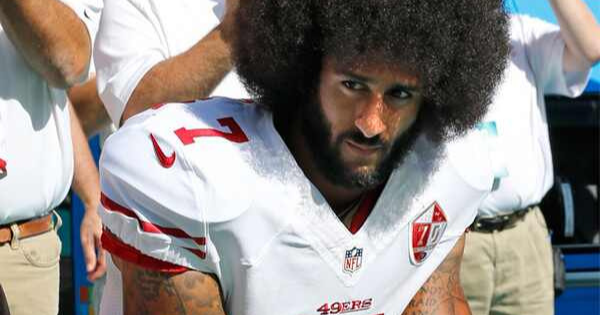 enews's tweet photo. Four years before protestors took to the streets demanding racial justice and systematic change, Colin Kaepernick took a knee that would change his career forever. Inside his inspiring journey: https://t.co/2dVKCxPCoO https://t.co/t6fxMxSPt8