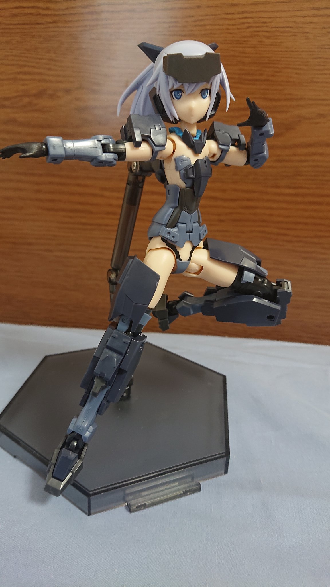 スタロ厨 迅雷 妹 こと迅雷indigo Ver 完成 フレームアームズ ガール T Co Ovqe3fijtn Twitter