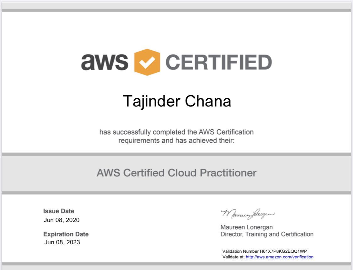 Thanks to <a href="/DigitalCloudT/">Digital Cloud Training</a> and <a href="/examproco/">ExamPro</a> getting my 2nd AWS Cert. #AWSCertified.