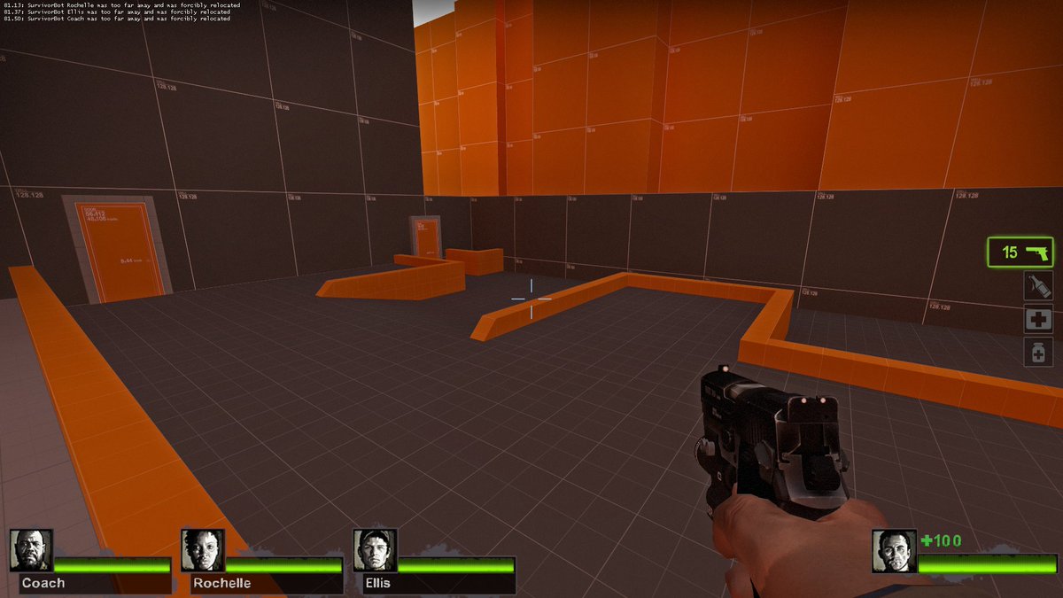 SplendidJams's tweet photo. L4D2 Map Update 2: I've been making a lockout of the outdoor 'courtyard' area. Right now it does look rather flat, although I'm trying to find the best layout first- #LevelDesign #MapDesign #HammerMap #HammerEditor #Left4Dead2 #L4DMap #L4DCustomCampaign https://t.co/11SFcTyJPh
