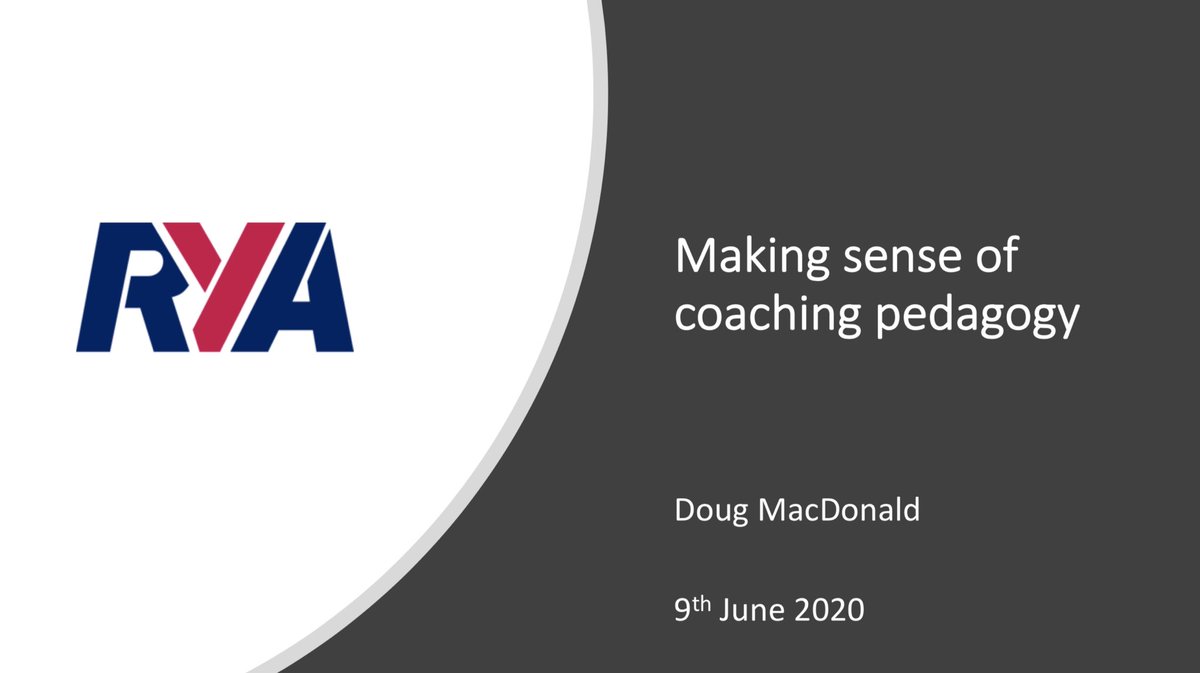 LaurieMacd's tweet photo. Big thanks to @PosCoachDev for leading on session 2 of 4 with @RYAScotland performance coaches, in our programme of remote workshops exploring practice design. 1/3 https://t.co/EK6y0PGRWu