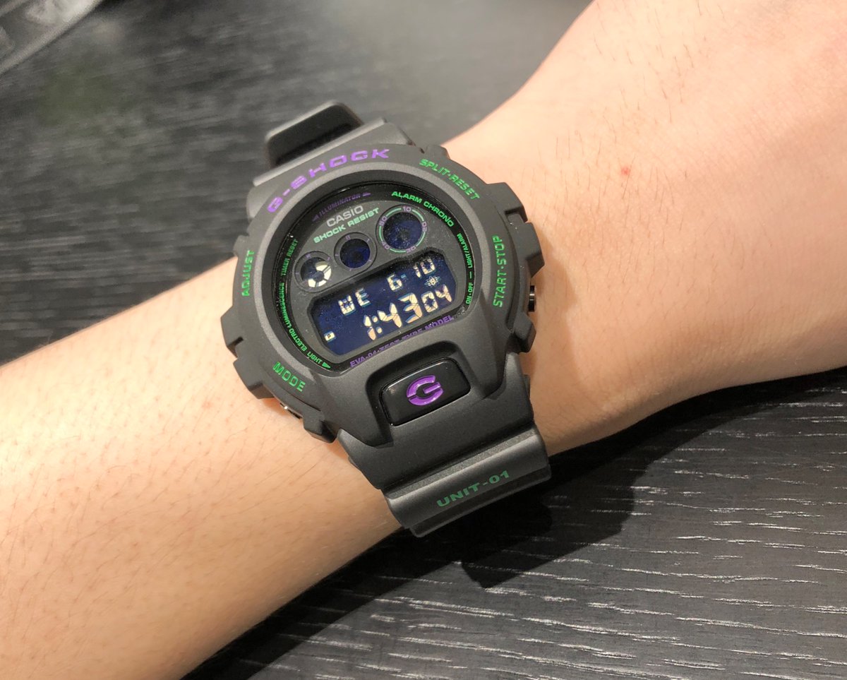 G-SHOCK エヴァンゲリオン 初号機 EVA-01 DW-6900-