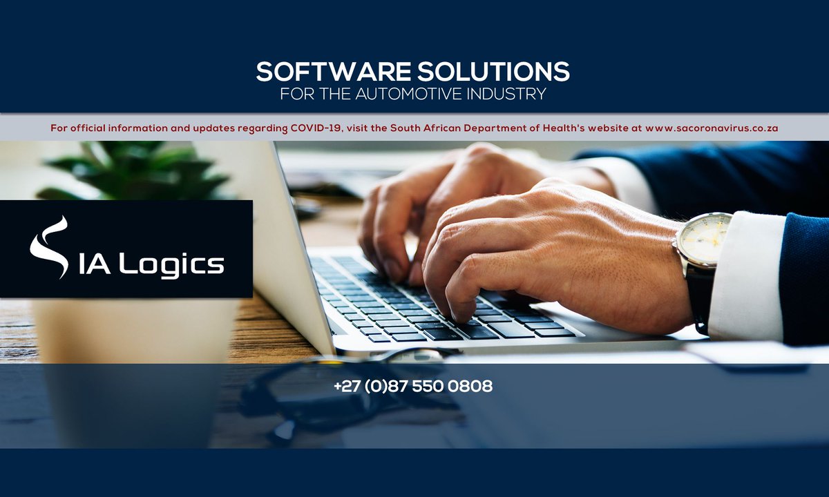 IALogics's tweet image. A SOUTH AFRICAN SOFTWARE SYSTEM

Developed and owned by experts with more than 30 years experience in the automotive industry.

#getintouch

buff.ly/2pIXgd7