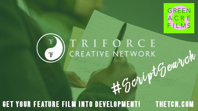dandiorguk's tweet image. Announcing #ScriptSearch with @greenacrefilms! Got an idea for a #featurefilm burning you up? This is your chance to get it into #paid development and potentially get it made! Enter by 19 July with a 2 page pitch and 10-15 sample pages! thetcn.com/scriptsearchen…