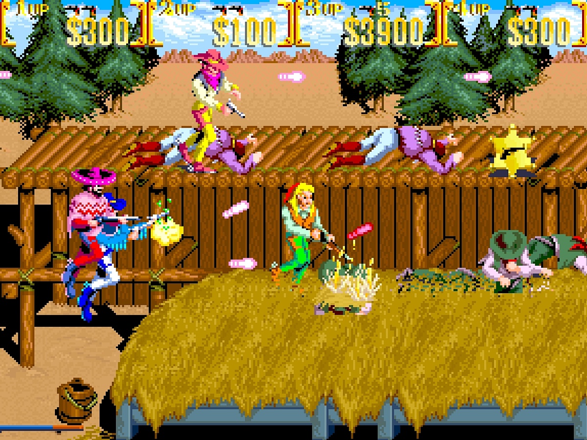 Game Watch Ps4 Switch用 アーケードアーカイブス サンセットライダーズ 6月11日配信 シンプルな操作で爽快感のある西部劇が楽しめる T Co Ftqpbiapbf アーケードアーカイブス サンセットライダーズ