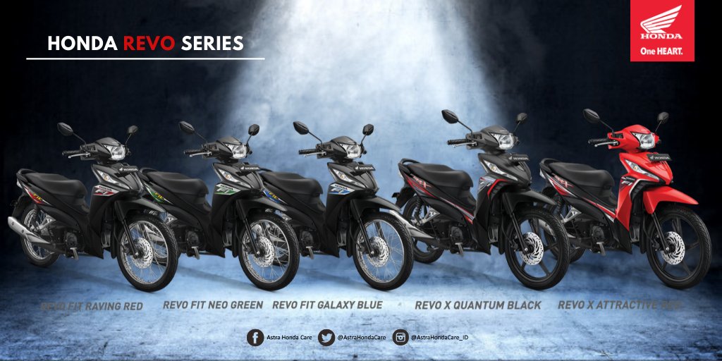 Astra Honda Care New Honda Revo X Hadir Dengan 2 Pilihan Warna Yaitu Attractive Red Dan Quantum Black Sementara Itu New Honda Revo Fit Mempunyai 3 Pilihan Warna Yakni Neo