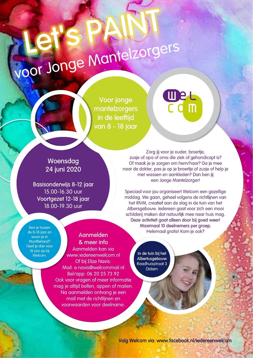 Leuke activiteit voor Jonge Mantelzorgers.
Check it out!!

 #iedereenwelcom #jongemantelzorgers
