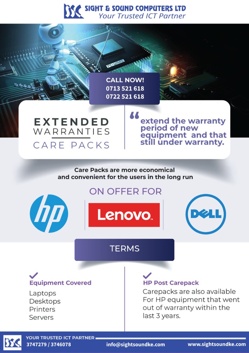 SightSound254's tweet image. Get your extended warranties  and care packs on our selected devices by giving us a call today  and taking advantage of our current offers available for you. You are just a call away from your warranty !