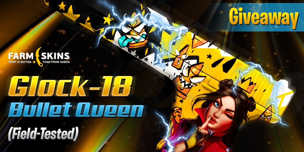 farmskins's tweet photo. HERE WE GO AGAIN 🔥😏

GIVEAWAY

Glock-18 | Bullet Queen (Field-Tested)

🙈 Retweet/Follow us
🙉 Tag a Friend
🙊 visit https://t.co/NPWwzqZHmP

The result will be announced on Monday https://t.co/79n95HyybC