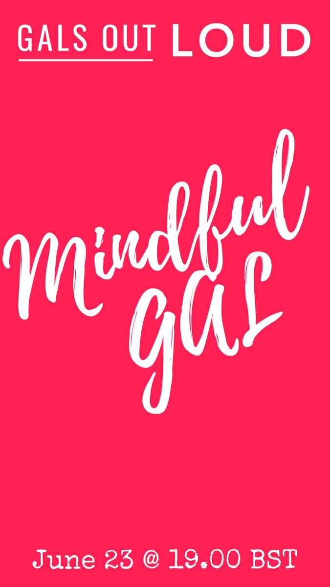 galsoutloud's tweet photo. Please Share❗❗❗
What is WellBeing?How do you stop comparing yourself to others and how do you Unwind from work and stress in general? On 23/06 We're running our MindfulGal event with the support of @AmiracleMiri, @unwindldn and IB (Life Coach)! https://t.co/3merapEceT https://t.co/tQplG9v1Nv