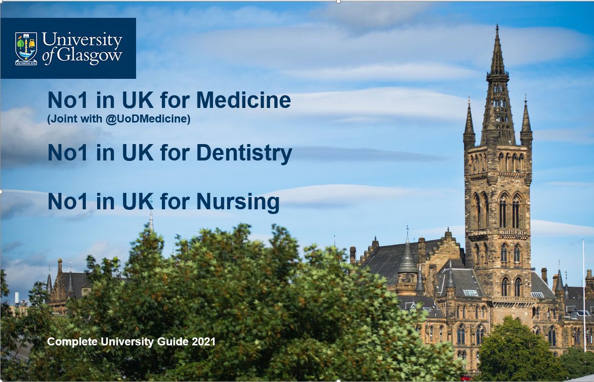 UofG Medicine (@uofgmedicine) on Twitter photo 🌟Delighted our School of Medicine, Dentistry & Nursing is No1 in UK! 🌟<a href="/compuniguide/">Complete University Guide</a> #TeamUofG 🌟Delighted our School of Medicine, Dentistry & Nursing is No1 in UK! 🌟<a href="/compuniguide/">Complete University Guide</a> #TeamUofG