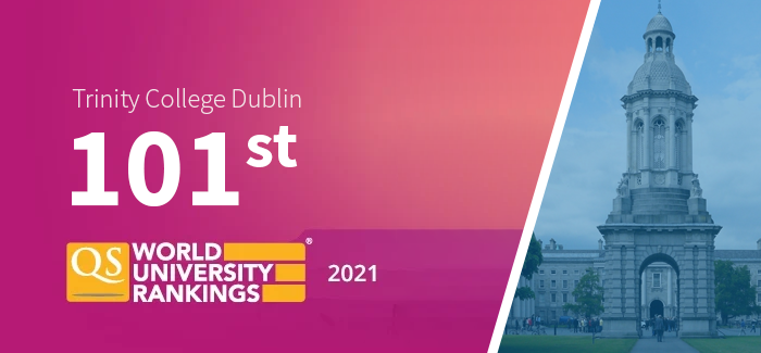 Trinity University National Ranking Trinity has been ranked joint 101st best university in the world in ...