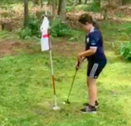 VrabelRegina's tweet photo. Students working hard for the American Heart Association Obstacle Course during remote learning! @HowellTwpNewbry @NewburyPta https://t.co/eqJ0FBMFSm