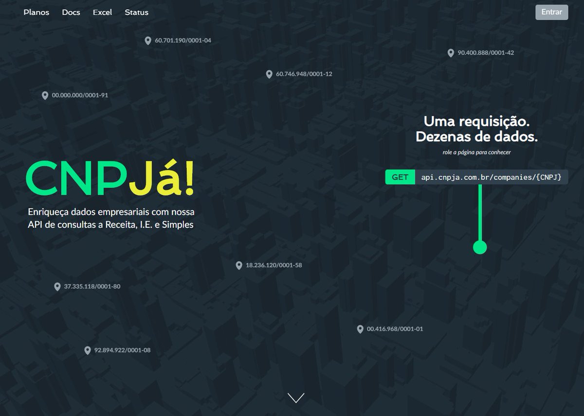 cnpja's tweet photo. Nosso site está de cara nova!

Confira em:
https://t.co/124NcotPNO

#cnpja #api #cnpj #receitafederal #simplesnacional #sintegra #webservices https://t.co/jeBws3rOaj