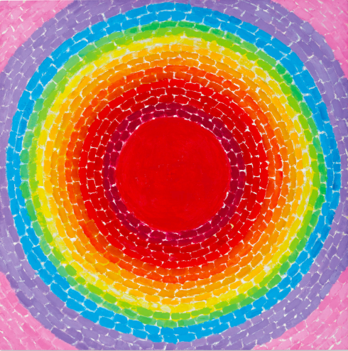 “Through colour, I have sought to concentrate on beauty and happiness, rather than on man's inhumanity to man.”
-Alma Thomas (1891-1978) 
First African-American woman to have a solo exhibition at the Whitney museum of American Art #womensart