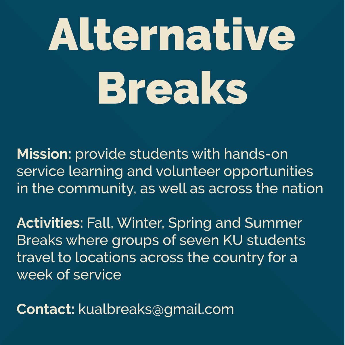 KU Center for Service Learning tweet media