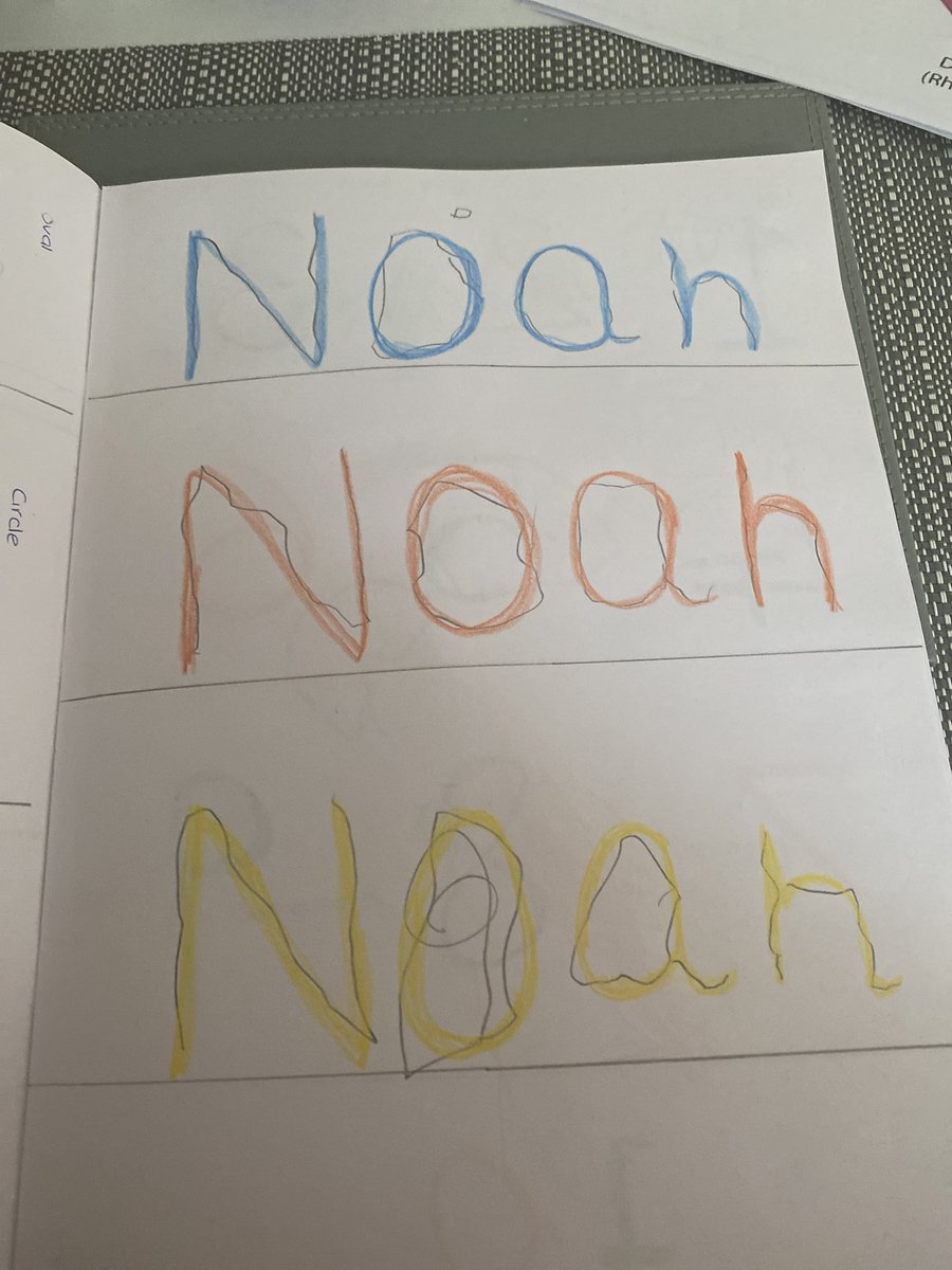 marys_rc's tweet image. Noah has been busy learning to write his name along with writing his numbers 1 to 10..Well done. #learnthebasics