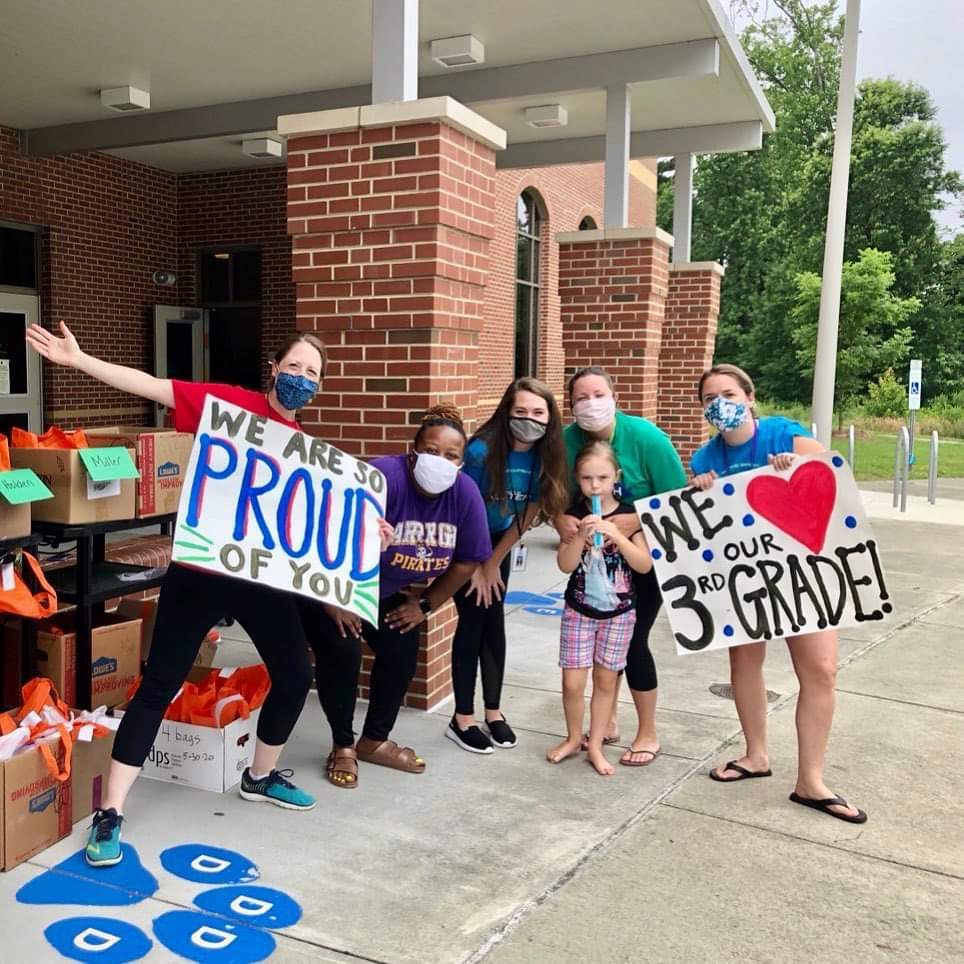 Yesterday was bittersweet 💗 This past school year was a roller coaster but these ladies conquered it like the rock stars they are 🔥 I have grown not only as an educator, but also as a person, and it's all because of this team right here. So much love for my 3rd grade team 💗