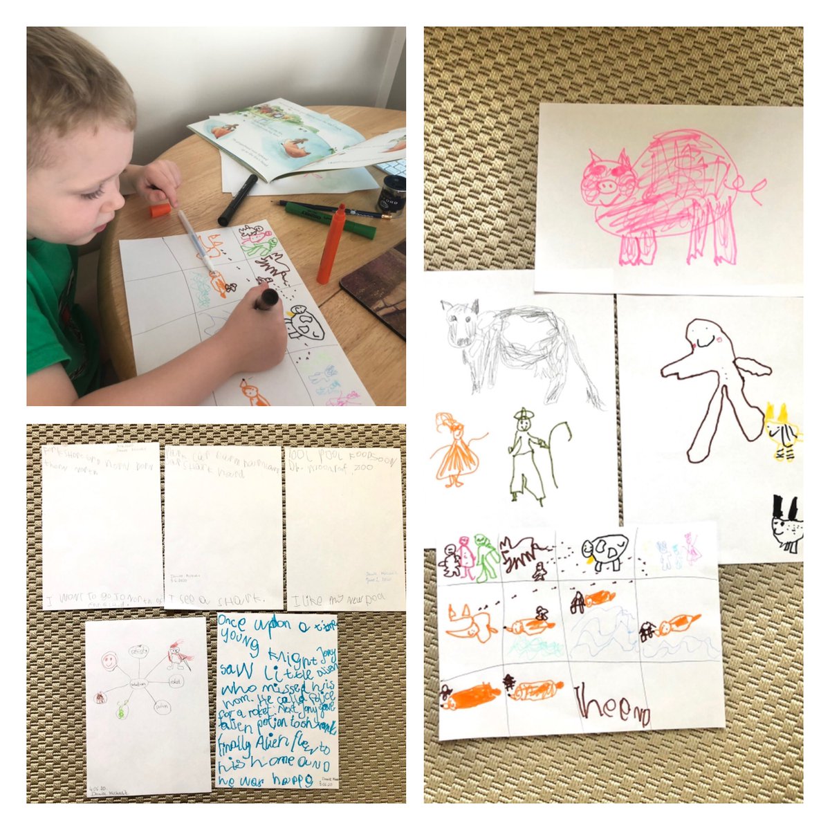 SilvertreesInfo's tweet photo. Look at this fantastic work from Daniel in Elm Class! Your story is wonderful and we love the story plan with all your colourful pictures. The measuring with paper spirals activity is from @WhiteRoseMaths and looks like lots of fun! Well done Daniel! 🙂👏 https://t.co/ygtMShXdrO
