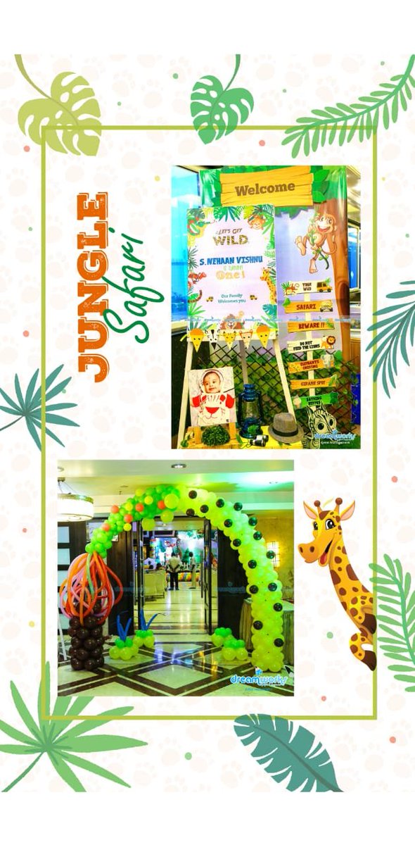 1891mani's tweet photo. Our event - Jungle theme by #Dreamworkseventz #themebirthday #themeparty #birthdaydecoration #1stbirthday contact:9578471884 ,9994930558 fb/insta : dreamworkseventz https://t.co/xUkidtPTIl
