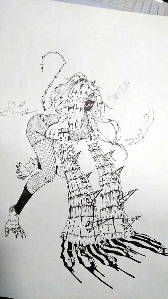 載せるか迷って描き溜めてたヤツ 