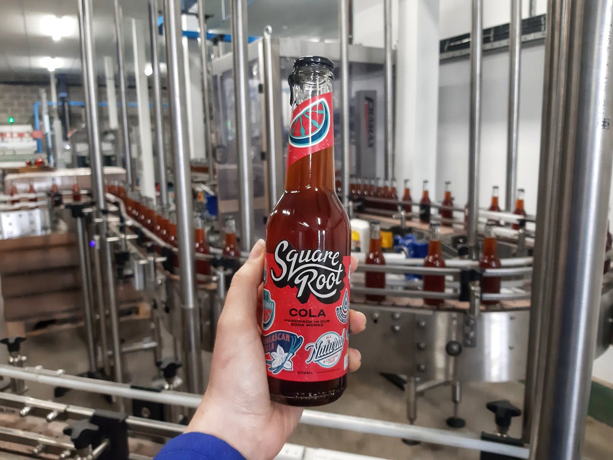 squarerootldn's tweet image. Got some fresh cola coming off the line today! Looking 👌👌 as ever! #MakingFresh