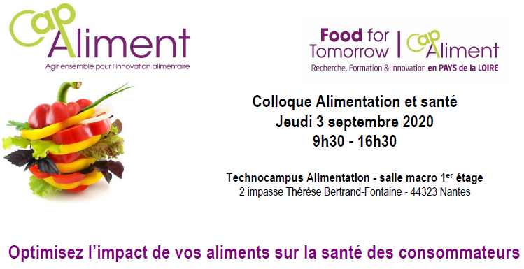 capaliment's tweet photo. 🥗🍴Colloque #CapAliment 
L’alimentation est un des piliers de la santé et les consommateurs recherchent et plébiscitent des aliments considérés comme sains. 
Programme et inscription👉https://t.co/LoraGD5cBi https://t.co/tsv5nokW0i