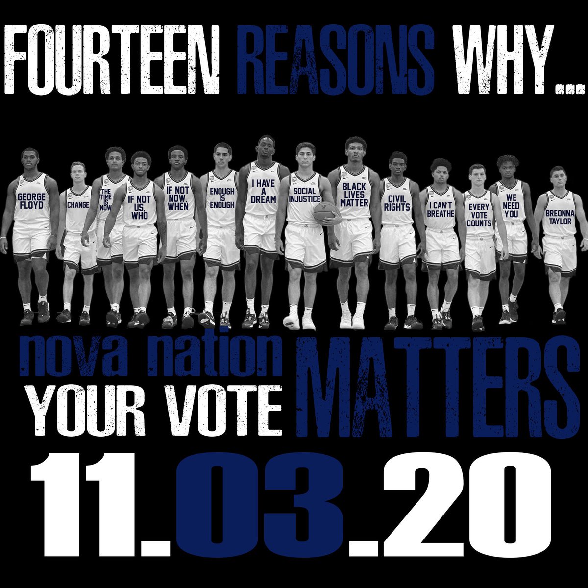 We embrace the challenge ahead of us in November. 
We will educate ourselves and make the necessary steps to ensure we are ready on November 3rd.
Nova Nation join us in our journey.
#YOURVOTEMATTERS!!!
