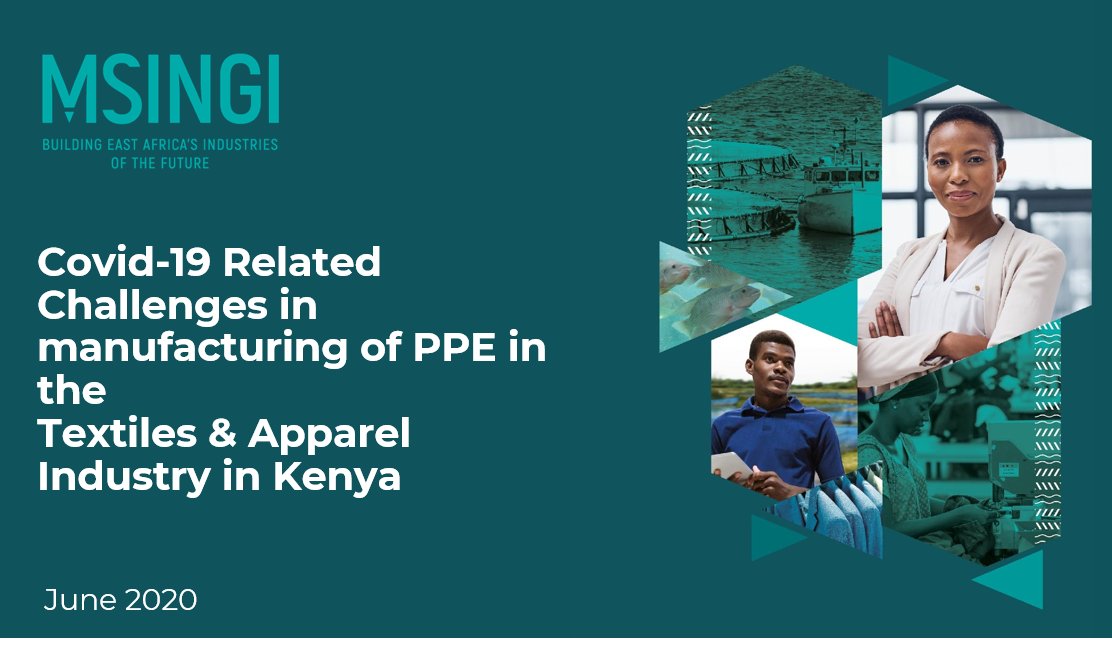 <a href="/msingiea/">MSINGI East Africa</a> is presenting on the local challenges faced by Textiles and Apparels manufacturers but also some of the questions they need to consider when looking into PPE production 
<a href="/KAM_kenya/">KAM</a> <a href="/KEPSA_KENYA/">KEPSA KENYA</a> <a href="/DMulili/">Diana Mulili</a>
