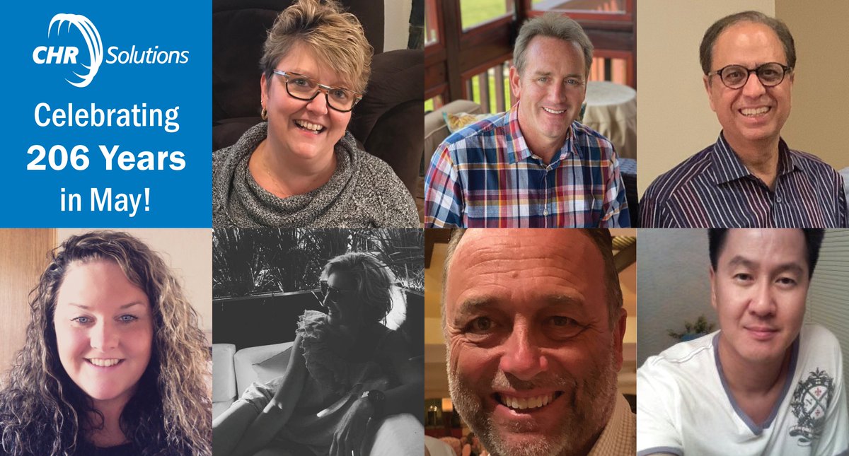 CHRSolutions's tweet photo. 25 employees celebrated their #WorkAnniversary in May - totaling 206 years with the company! Our employees are the foundation of our company and we didn't want to miss thanking them for their dedication year over year. #HardWork #employees #Appreciation https://t.co/1LGadSz2XJ