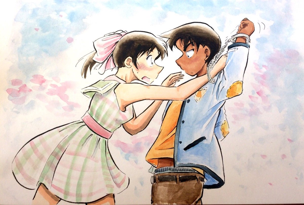 Bakathief すい Art From 18 Heiji Should Just Use Thouse Handcuffs Again また手錠使えればいいじゃん 服部平次 遠山和葉