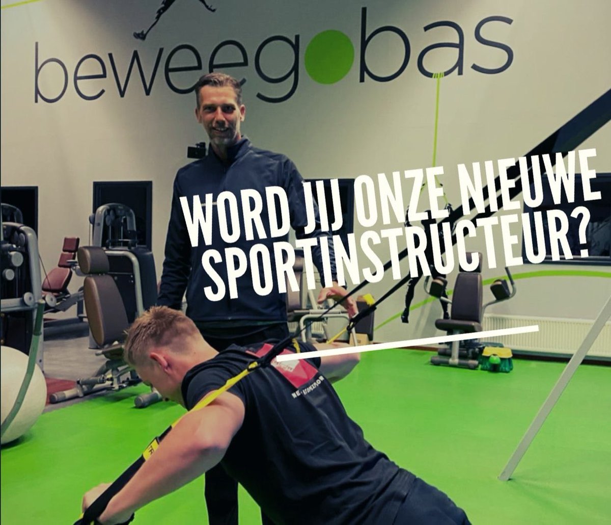 Join the team! 💪🏻
Wil jij voor ongeveer 10 uur per week als sportinstructeur aan de slag bij BeweegpuntBas? Kijk dan snel voor de  vacature op beweegpuntbas.nl/category/nieuws. 
En misschien ben jij binnenkort wel onze nieuwe collega. Tot snel! 
#nieuwejob
#sportinstructeur
#vacature