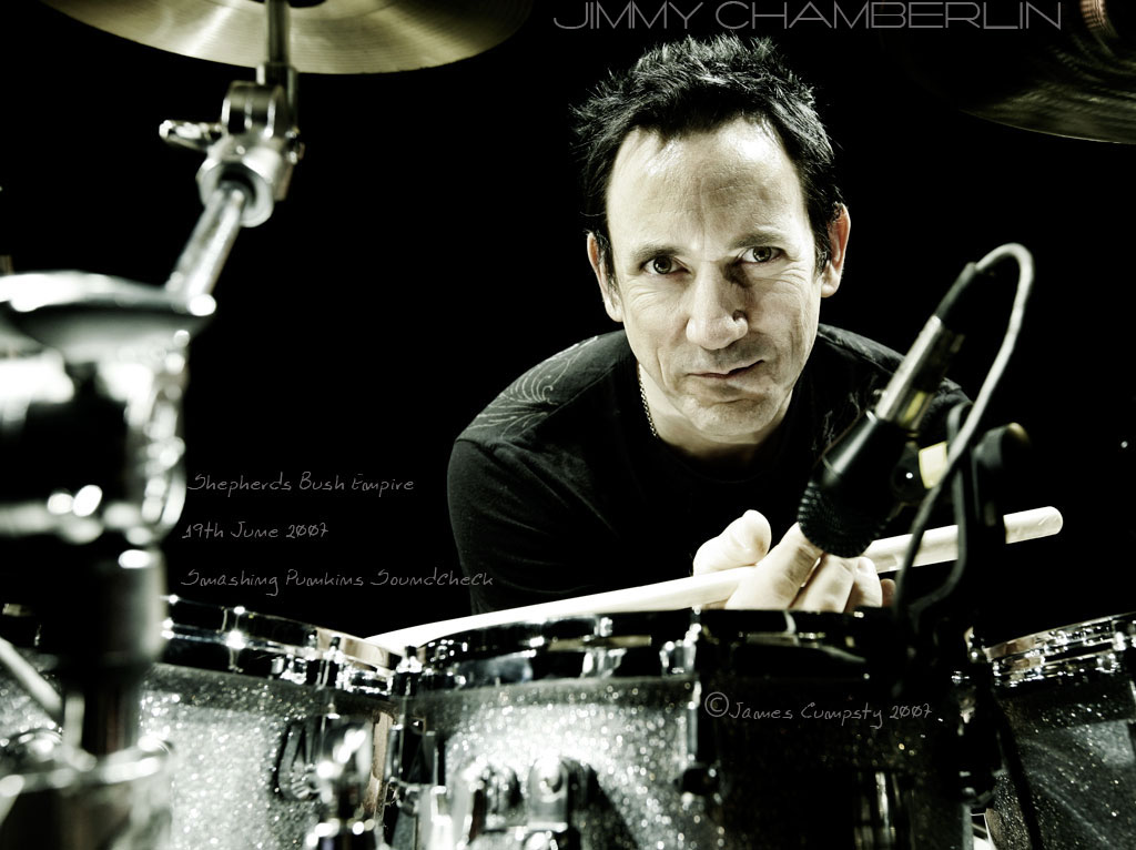 We\re celebrating Jimmy Chamberlin\s b\day today -- happy birthday, Jimmy! 
Photo: 