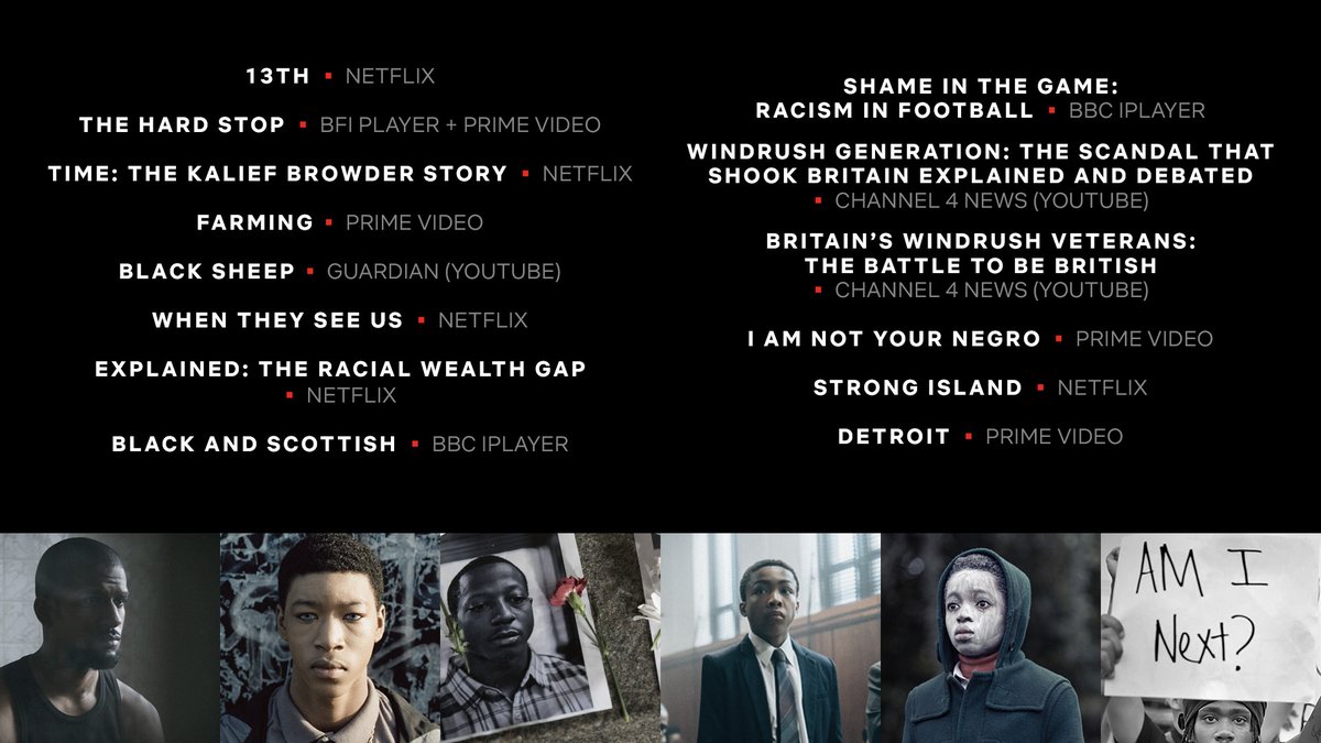 If you’re unsure where to start, we’ve compiled a list of powerful and complex stories about systemic racism and the black experience, both around the world and closer to home: